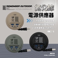 Lohas Gallium Nitride Power Supply 0.47M EC-04 35W 0.7A 4-Hole Charging Plug Extension Cord Tofu Hea