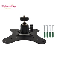 STABLESELLING Ceiling Wall Projector, with 1/4 inch Screw 360° Rotation Mounted Projector Bracket, W