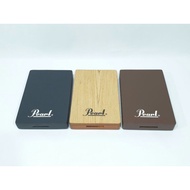 HITAM Cajon Travel Cahon Drum Portable Pearl Brand Black Cream Brown Travel