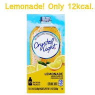 [Crystal Light] Lemonade Drink Mix – Sugar-Free, 3.96g, 10 Sticks (12kcal per stick)