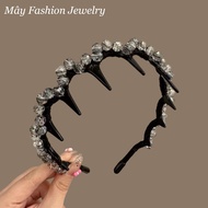 [TYPE 1] High Quality Crystal Stone Chiffon Hair Clip • May Fashion Jewelry - B825.65