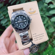 นาฬิกาแบรนด์ Grand Eagle งานแท้ 100% นาฬิกาผู้ชาย สายสแตนเลสสตีลอย่างดี นาฬิกาควอทซ์ นาฬิกากันน้ำ