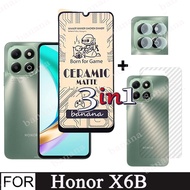 Honor X6b Matte Privacy and Ceramic soft film For honor X6B Anti Blue Light Ray Tempered Glass Scree
