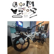 LazaraLife 250W 24V Electric Bike Conversion Kit E-Bike Modification Refit Motor Controller