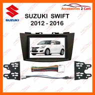 หน้ากากวิทยุรถยนต์ SUZUKI SWIFT ECO สำหรับจอ 7 นิ้ว(NV-SU-004)