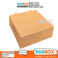 Rice Box 20x20x7.5 Rice Box/ Catering Box/ Paper rice box/ Catering Box/ Lunch Box/ Rice Box/ Grille
