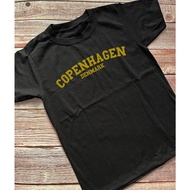 Copenhagen Denmark Varsity Souvenir T-shirts for Men and Women