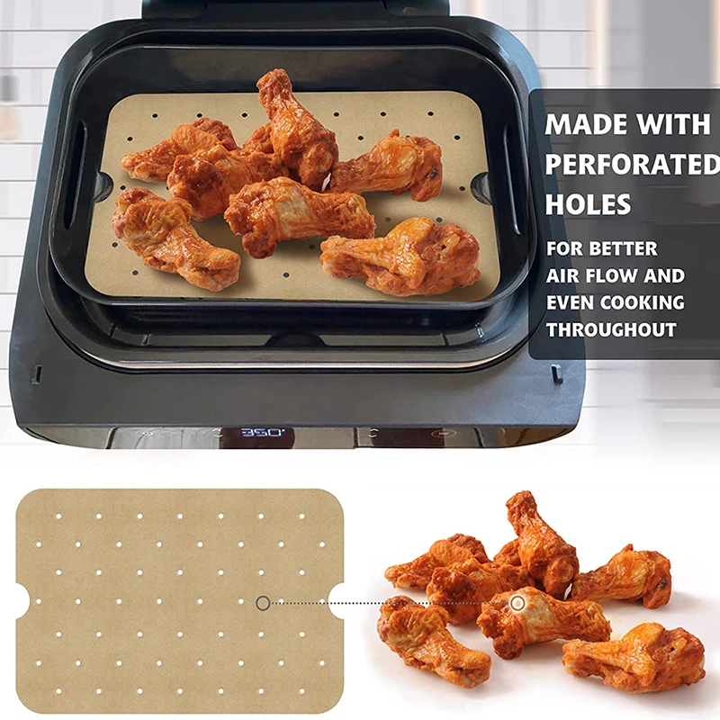 Air Fryer Parchment Paper Liners For Ninja Foodi Xl Smart Fg551 6-In-1 Indoor Grill Ninja Foodi Acce