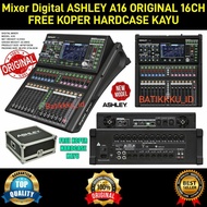 MP313 Mixer Digital ASHLEY A16 A 16 ORIGINAL 16CH FREE HARDCASE KOPER