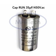 Capacitor Air 35uf 450v Motor run 35uF450V CBB65 85C 450v 35uf Size 50*85mm There Are 1 Piece.
