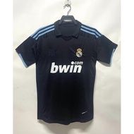 JC Real Madrid Retro 2009-2010 Vintage Home and Away Football Short Sleeve Jersey