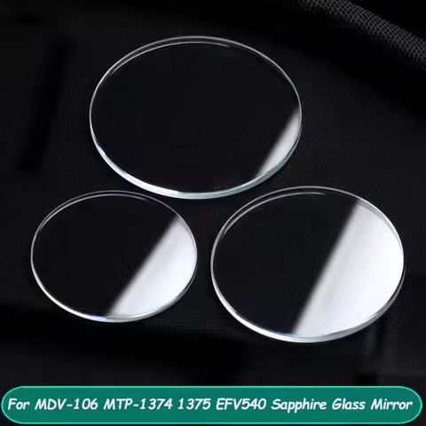 Watch Sapphire Glass Mirror for Casio MDV-106 MTP-1374 1375 EFV540 EF539 EF550 ECB-900 EFR-303 High 