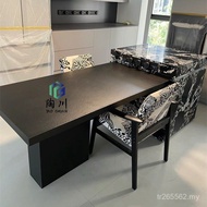 Island Multifunctional Slate E18 Dining Table Bar Integrated Light Luxury Small Apartment Modern Sim