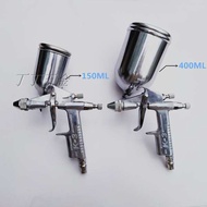 Pneumatic Paint Repair Small Spray Gun K3 Top Pot 400ml Watering Can Leather Clothing Wall Painting 