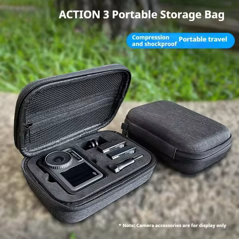 Mini Carrying Case Bag For DJI OSMO Action 3 4 Travel Bag Camera Accessories for DJI Osmo Action 4 3