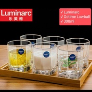 Glass Octime DOF 300mlLuminarc (set of 1 piece) Lowball Glass/ Octagon Glass Glass/Luminarc