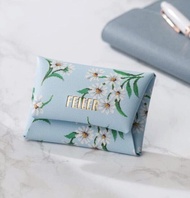 นิตยสารญี่ปุ่นภาคผนวก Feiler Collaborative Blue Fresh Storage Bag กระเป๋าใส่เหรียญสําหรับผู้หญิง