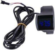 Scooter & Bike LCD Voltage Digital Display Grip 12V to 99V Battery Voltmeter Handlebar Throttle Grip