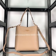 🎀Brand New Free Shipping💙Coach CA177 Mollie22 Bucket bag小號水桶包｜Color 卡其色｜Size 20x22x10 cm💙配件全齊適合送禮 嚴格