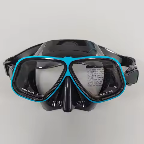 An Aluminum Frame Similar to Apollo's Free Diving Mask Can Be Configured with Eye Degree Mask Eyegla