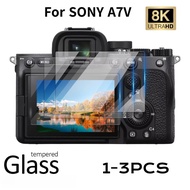 3PCS Camera Tempered Glass Film For Sony A9 A7S A7R A7CR A7C A77 A7 A1 IV V VI III II ILCE-9 ILCE-7R
