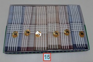 MBS 6 Pcs Elephant Men Handkerchief Sapu Tangan Lelaki