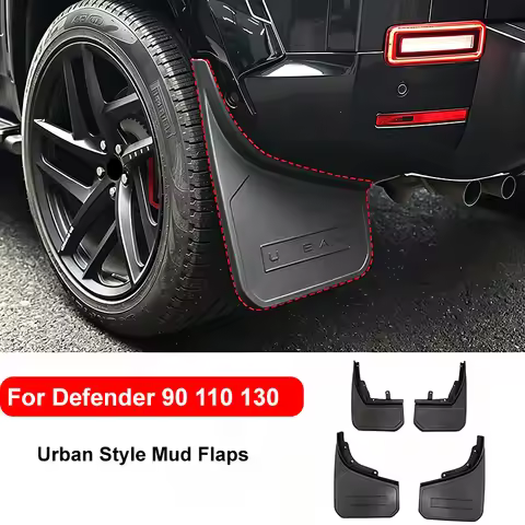 Urban Style For 2020-2025 Land Rover L663 Defender 90 110Mud Flaps Mudguards Splash Guards Exterior 