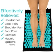 [Kesoto] Acupressure Mat - Massage - Full Body Massager Cushion for Back, Legs, Neck,