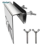THALYA Wall Mount Bracket, Channel Mount Wall Mount Gutter Bracket, Gutter Mount Metal  Camera Holde