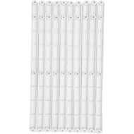10Pcs Drawer Slides, Plastic Drawer Rail Slides Draw Runners Replacement Extension Drawer Slides Cab