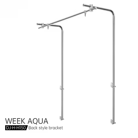 DJ-H-H150 DIY Stainless Steel Fish tank Hanger 150cm Aquarium Fish tank Fixed Light Stand Bracket