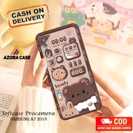 Softcase Samsung A7 2018-Casing HP Samsung A7-Cellphone protector-Softcase Samsung A7 2018-Cellphone