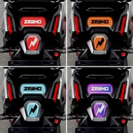 ZEEHO AE4 Reflective Warning Sticker Waterproof Sticker Rear Fender Modified Anti-Scratch Film Acces