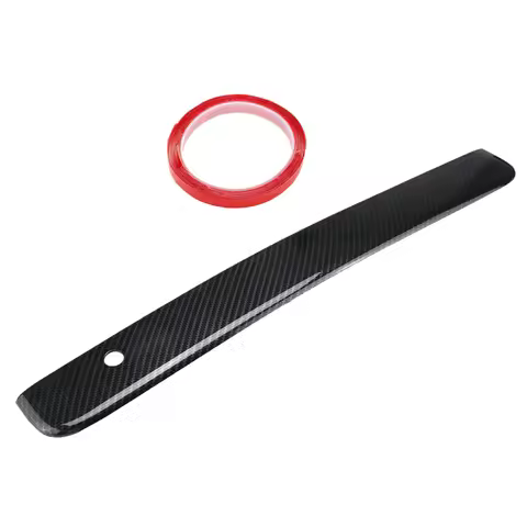 Carbon Fiber Car Tailgate Rear Handle Trim Cover for VW T5 T5.1 T6 T6.1 Transporter Caravelle 2010-2