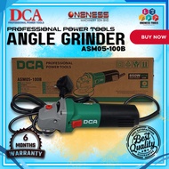 "DCA - PROFESSIONAL POWER TOOLS ANGLE GRINDER ASM05-100B" ANGLE GRINDER ASM05-100B DCA