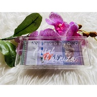 Box Hantaran Mas Kahwin Kotak Mas Kahwin Wedding Custom Laser Cut Engrave Ukir Nama Personalize