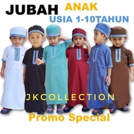 Jubah Anak laki2 usia 2-6 tahun - gamis anak laki2 terbaru- Jubah Anak