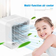 【Built-in battery storage】Air Cooler New Mini USB Portable Air Cooler Fan Air Conditioner Light Desktop Air Cooling Fan Humidifier Purifier For Office Bedroom Cooling Cooler Spray Humidifier with USB