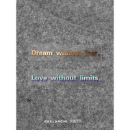 Car Sticker Creative Letter Sticker Dream Without Fear of Love Endless End English Door Rear Front R