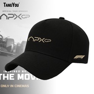 F1 Hurricane APXGP Films Peripheral Team Brand Baseball Hats Customized Hardtop Peak Hats Summer