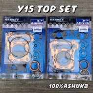 YAMAHA Y15ZR Y15 ZR TOP SET GASKET COPPER TOPSET 100% ORIGINAL ASHUKA STD 60MM 62MM 63MM 65MM 66MM 6