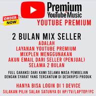 YouTube Premium Yutube Premium - Full Garansi 1 Bulan Sampai 6 Bulan