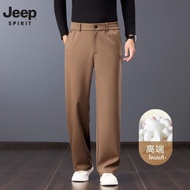 JEEP SPIRIT | กางเกงทำงานลำลองสำหรับผู้ชาย ฤดูใบไม้ร่วง 2025