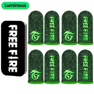 BlueWow Professional Gaming Finger Sleeves for Free Fire Gen 3 - High Sensitivity 35% Silver Fiber G