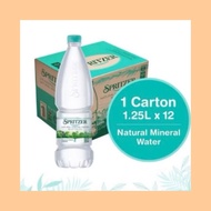 [Ready Stock] TECH99 Spritzer Natural Mineral Water Air Mineral Semulajadi (1250ml x 12 Bottles)