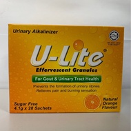 U-LITE EFFERVESCENT GRANULES SACHETS 4.1Gx28S (EXP:07/2028)