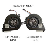 HP Spectre X360 13-AP 13-AP0013DX AP0023DX Cooling Fans CPU GPU Cooler Fan 1SET L41175 L41203 001 ND