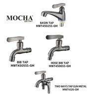 MOCHA STAINLESS STEEL 304 GUNMETAL SERIES HOSE BIB TAP/BIB TAP/BASIN TAP/TWO WAYS TAP
