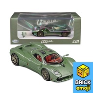 CM Model Pagani Utopia Metallic Green 1/64 CM64-Utopia-03 Đồ chơi mô hình xe hơi