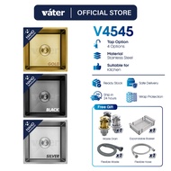 [READY STOCK] Vater 4545 Premium Nano Sink ABCD Package Deals Stainless Steel Under/Top Mounted Colo